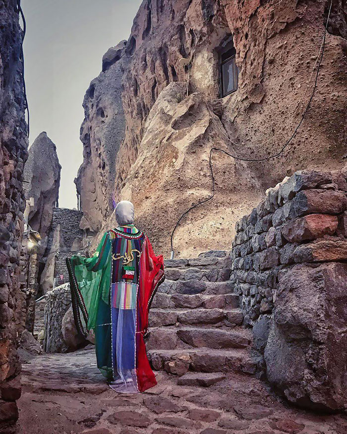 Kandovan rocky village in Iran